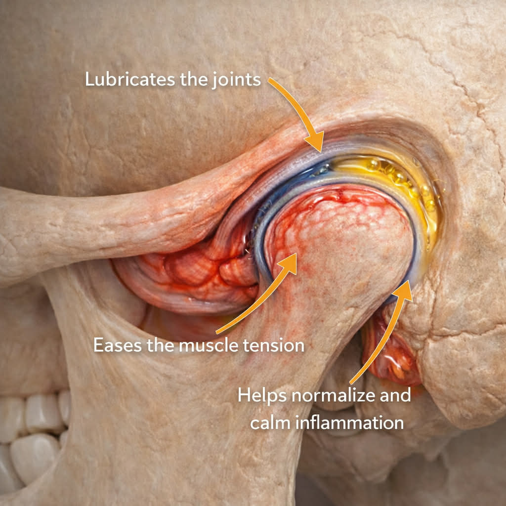 Feel free to chew, talk, and laugh again