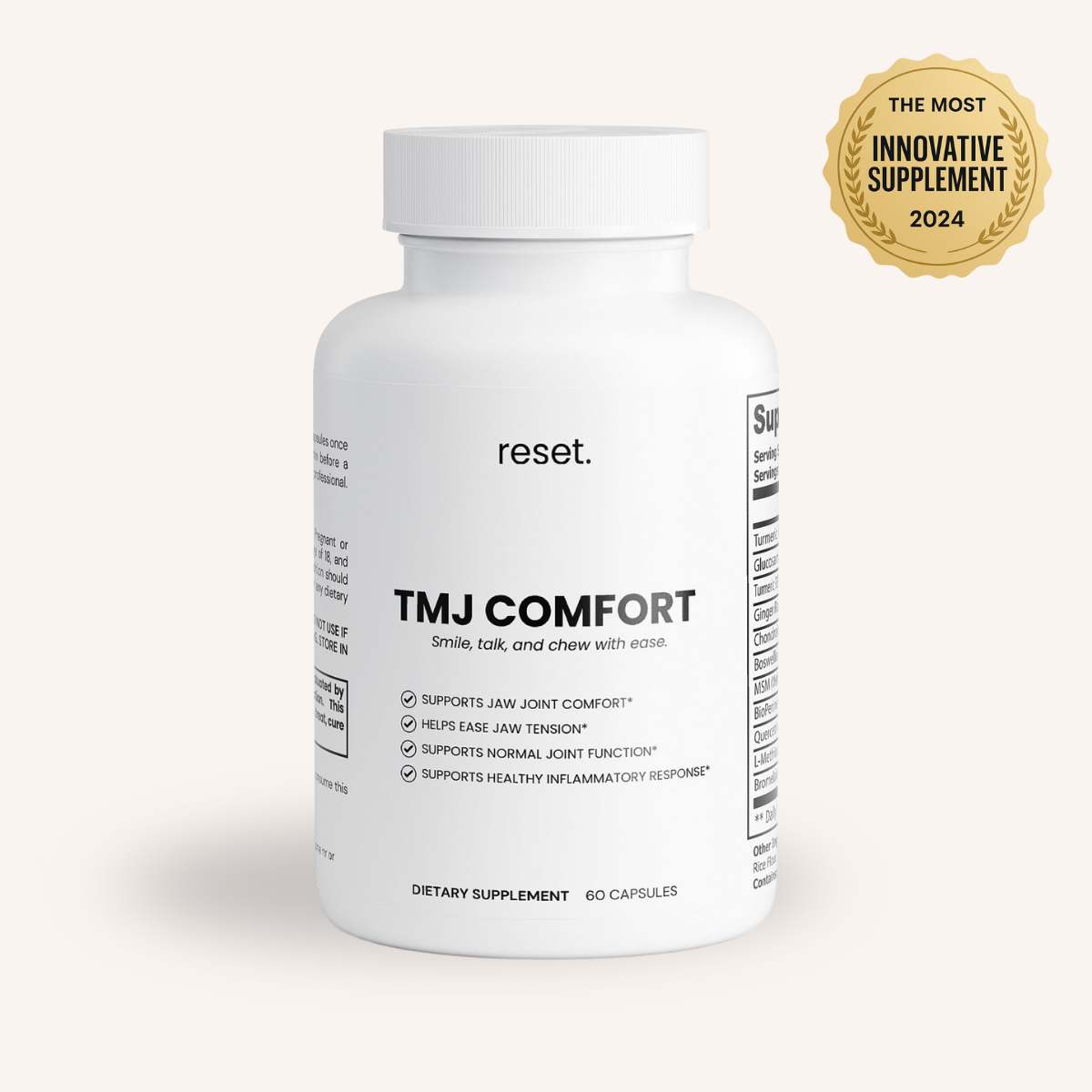 Feel free to chew, talk, and laugh again